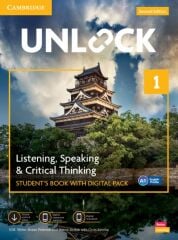 Cambridge Unlock Level 1 Listening, Speaking & Critical Thinking Student’s Book With Digital Pack Cambridge Yayınları