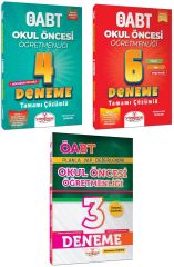 Yönerge ÖABT Okul Öncesi 6+4+3 Deneme 3 lü Set - Muhammet Güngör Yönerge Yayınları