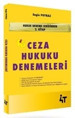 4T Yayınları KPSS A Grubu Ceza Hukuku Denemeleri - Engin Poyraz 4T Yayınları