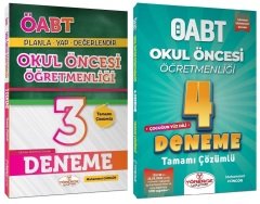 Yönerge ÖABT Okul Öncesi 3+4 Deneme 2 li Set - Muhammet Güngör Yönerge Yayınları