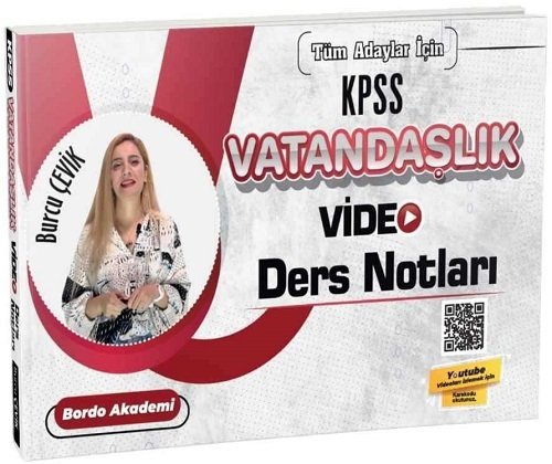 Eğit Akademi KPSS Vatandaşlık Video Ders Notları - Burcu Çevik Eğit Akademi