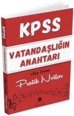 Anahtar Kitap KPSS Vatandaşlığın Anahtarı Müzik Destekli Pratik Notlar - Umut Kaya Anahtar Kitap