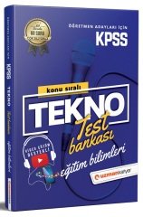 SÜPER FİYAT Uzman Kariyer KPSS Eğitim Bilimleri Tekno Test Bankası Yaprak Test Uzman Kariyer Yayınları