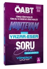 Yönerge ÖABT Türk Dili Edebiyatı-Türkçe Muhtevam Yazar Eser Soru Bankası Çözümlü Yönerge Yayınları