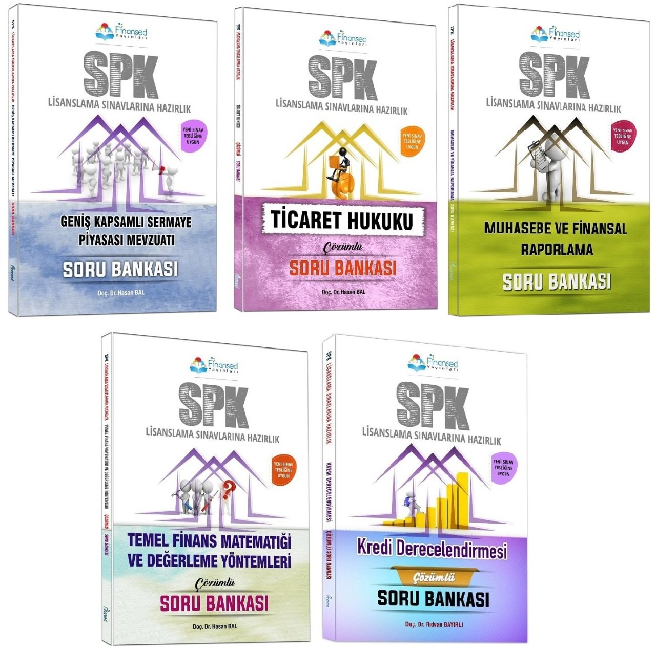 Finansed SPK Kredi Derecelendirme Lisansı Soru 5 li Set Finansed Yayınları