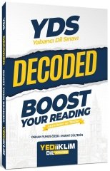 Yediiklim YDS Decoded Boost Your Reading Yediiklim Yayınları