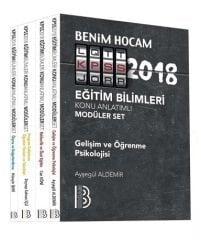 Benim Hocam 2018 KPSS Eğitim Bilimleri Konu Anlatımlı Modüler Set Benim Hocam Yayınları