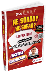 Dizgi Kitap 2024 ÖABT İngilizce Öğretmenliği Literature Ne Sordu Ne Sorar Soru Bankası Çözümlü - Hasan Atsız Dizgi Kitap Yayınları