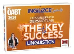 Yargı 2024 ÖABT İngilizce Öğretmenliği The Key To Success Linguistics Kapsamlı ve Pratik Ders Notları Yargı Yayınları