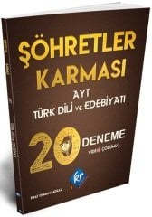 KR Akademi YKS AYT Türk Dili ve Edebiyatı Şöhretler Karması 20 Deneme Video Çözümlü KR Akademi