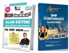 TKM Akademi ÖABT Sınıf Alan Eğitimi Soru + İndeks Konu 2 li Set - Murat Sakin TKM + İndeks Akademi Yayınları