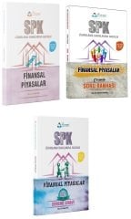 Finansed SPK Finansal Piyasalar Konu + Soru + 10 Deneme 3 lü Set Finansed Yayınları