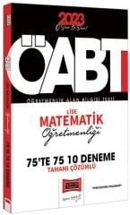 Yargı 2023 ÖABT Lise Matematik Öğretmenliği 75 te 75 10 Deneme Çözümlü Yargı Yayınları