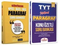 Pegem + Yönerge KPSS ALES DGS Paragraf Ezberbozan Soru 2 li Set Pegem Akademi + Yönerge Yayınları