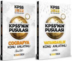 SÜPER FİYAT Doğru Tercih 2022 KPSS nin Pusulası Coğrafya+Vatandaşlık Konu 2 li Set Doğru Tercih Yayınları