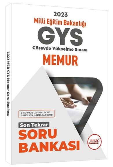 Hangi Akademi 2023 GYS MEB Milli Eğitim Bakanlığı Memur Son Tekrar Soru Bankası Görevde Yükselme Hangi Akademi