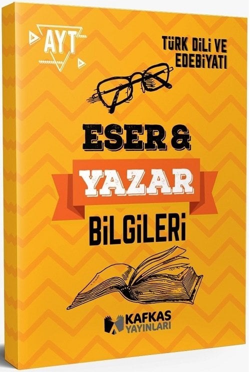 Kafkas YKS AYT Türk Dili ve Edebiyatı Eser Yazar Bilgileri Kafkas Yayınları