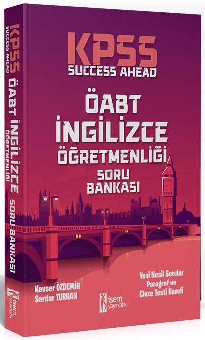 İsem ÖABT İngilizce Success Ahead Soru Bankası Çözümlü İsem Yayınları