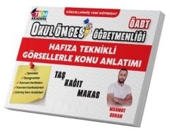 TKM Akademi ÖABT Okul Öncesi Hafıza Teknikli Görsellerle Konu Anlatımı - Mahmut Orhan TKM Akademi