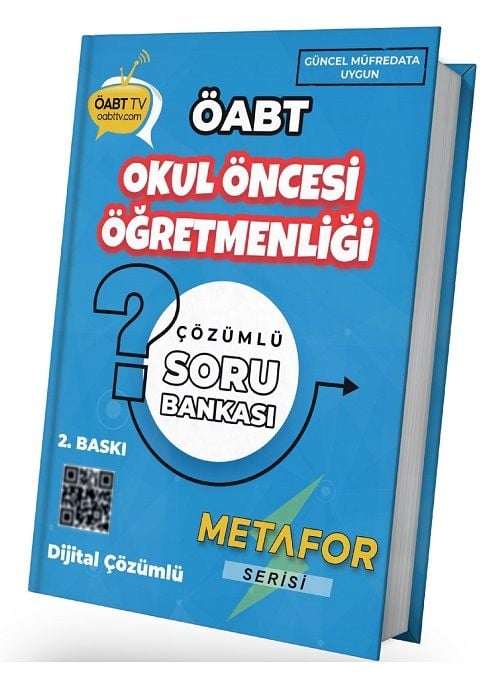 ÖABT TV ÖABT Okul Öncesi Metafor Soru Bankası Çözümlü ÖABT TV Yayınları