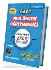 ÖABT TV ÖABT Okul Öncesi Metafor Soru Bankası Çözümlü ÖABT TV Yayınları