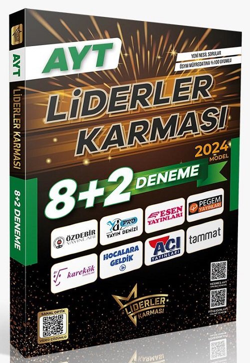 Liderler Karması 2024 YKS AYT 8+2 Deneme Seti Liderler Karması