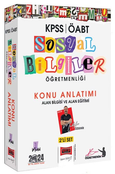 Yargı 2024 ÖABT Sosyal Bilgiler Öğretmenliği Alan Bilgisi ve Alan Eğitimi Konu Anlatımı Yargı Yayınları