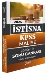 Yetki 2024 KPSS A Grubu Maliye İSTİSNA Soru Bankası Çözümlü - Şükrü Burak Arafat Yetki Yayıncılık