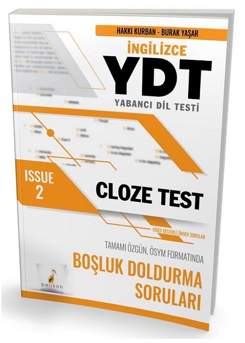 Pelikan YDT İngilizce Cloze Test Issue-2 Pelikan Yayınları
