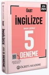 Öğreti 2024 ÖABT İngilizce Öğretmenliği 5 Deneme Çözümlü Öğreti Akademi