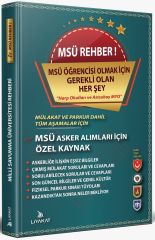Liyakat MSÜ REHBER Öğrenci Alımları için Özel Kaynak Mülakat ve Parkur Liyakat Yayınları