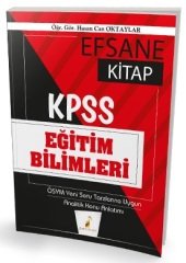 Pelikan 2020 KPSS Eğitim Bilimleri Efsane Konu Anlatımlı Tek Kitap Hasan Can Oktaylar Pelikan Yayınları