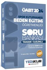 Yediiklim 2024 ÖABT Beden Eğitimi Öğretmenliği Spor Kütüphanesi Soru Bankası Çözümlü Yediiklim Yayınları