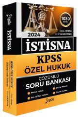 Yetki 2024 KPSS A Grubu Özel Hukuk İSTİSNA Soru Bankası Çözümlü - Özal Duran Yetki Yayıncılık