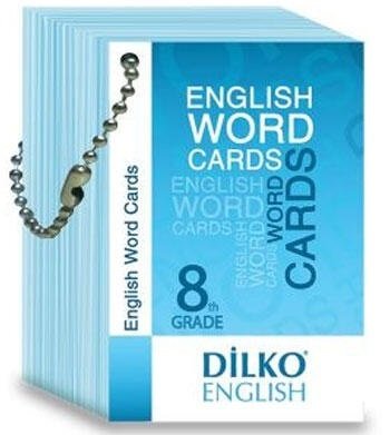 Dilko 8. Sınıf Resimli İngilizce Kelime Kartı Dilko Yayınları