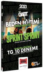 Yargı 2023 ÖABT Beden Eğitimi Öğretmenliği Sprint TG 10 Deneme Çözümlü Yargı Yayınları