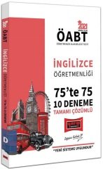 Yargı 2021 ÖABT İngilizce 75 te 75 10 Deneme Sınavı Çözümlü Yargı Yayınları