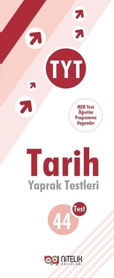 Nitelik YKS TYT Tarih Yaprak Test Nitelik Yayınları