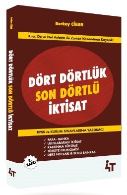 4T Yayınları KPSS A Grubu Dört Dörtlük Son Dörtlü İktisat 2. Baskı - Berkay Cihan 4T Yayınları