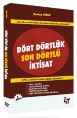 4T Yayınları KPSS A Grubu Dört Dörtlük Son Dörtlü İktisat 2. Baskı - Berkay Cihan 4T Yayınları