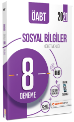 SÜPER FİYAT Uzman Kariyer 2021 ÖABT Sosyal Bilgiler 8 Deneme Çözümlü Uzman Kariyer Yayınları