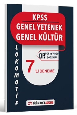 Dijital Hoca KPSS Genel Yetenek Genel Kültür Lokomotif 7 Deneme Çözümlü Dijital Hoca Akademi