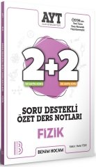 SÜPER FİYAT Benim Hocam YKS AYT Fizik 2+2 Soru Destekli Özet Ders Notları Benim Hocam Yayınları