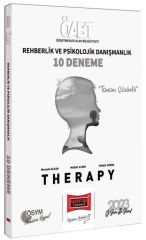 Yargı 2023 ÖABT Rehberlik ve Psikolojik Danışmanlık Therapy 10 Deneme Çözümlü Yargı Yayınları