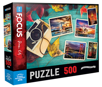 500 Parça Puzzle - Istanbul Photographer İstanbul Fotoğrafçısı Blue Focus Games
