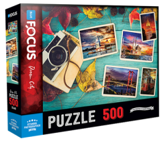 500 Parça Puzzle - Istanbul Photographer İstanbul Fotoğrafçısı Blue Focus Games