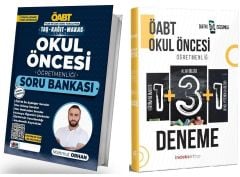 TKM Akademi ÖABT Okul Öncesi Soru + İndeks 5 Deneme 2 li Set - Mahmut Orhan TKM + İndeks Akademi Yayınları