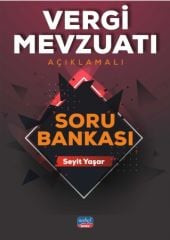 SÜPER FİYAT Nobel Vergi Mevzuatı Açıklamalı Soru Bankası - Seyit Yaşar Nobel Sınav Yayınları