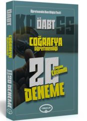 Yediiklim 2019 ÖABT Coğrafya Öğretmenliği 20 Deneme Çözümlü Yediiklim Yayınları