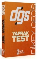 İsem 2020 DGS Yaprak Test Çek Kopar İsem Yayınları